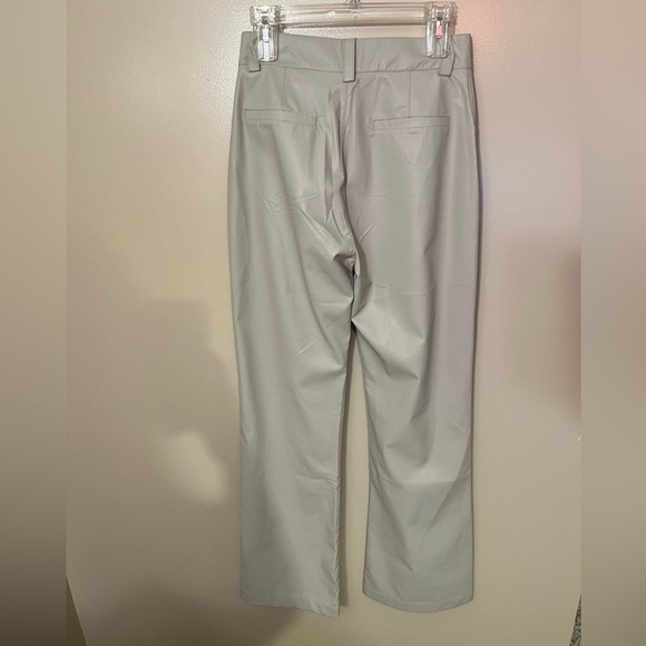 Alp N Rock Clare Silvergrey Faux Leather Pants Sz S NWT - Picture 6 of 6